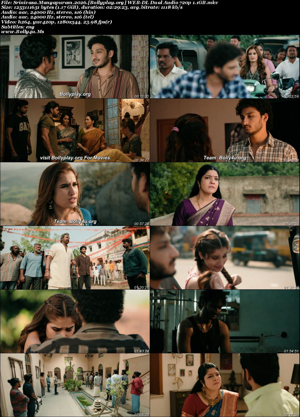 Srinivasa Mangapuram 2026 WEB-DL UNCUT Hindi Dual Audio ORG Full Movie Download 1080p  720p  480p