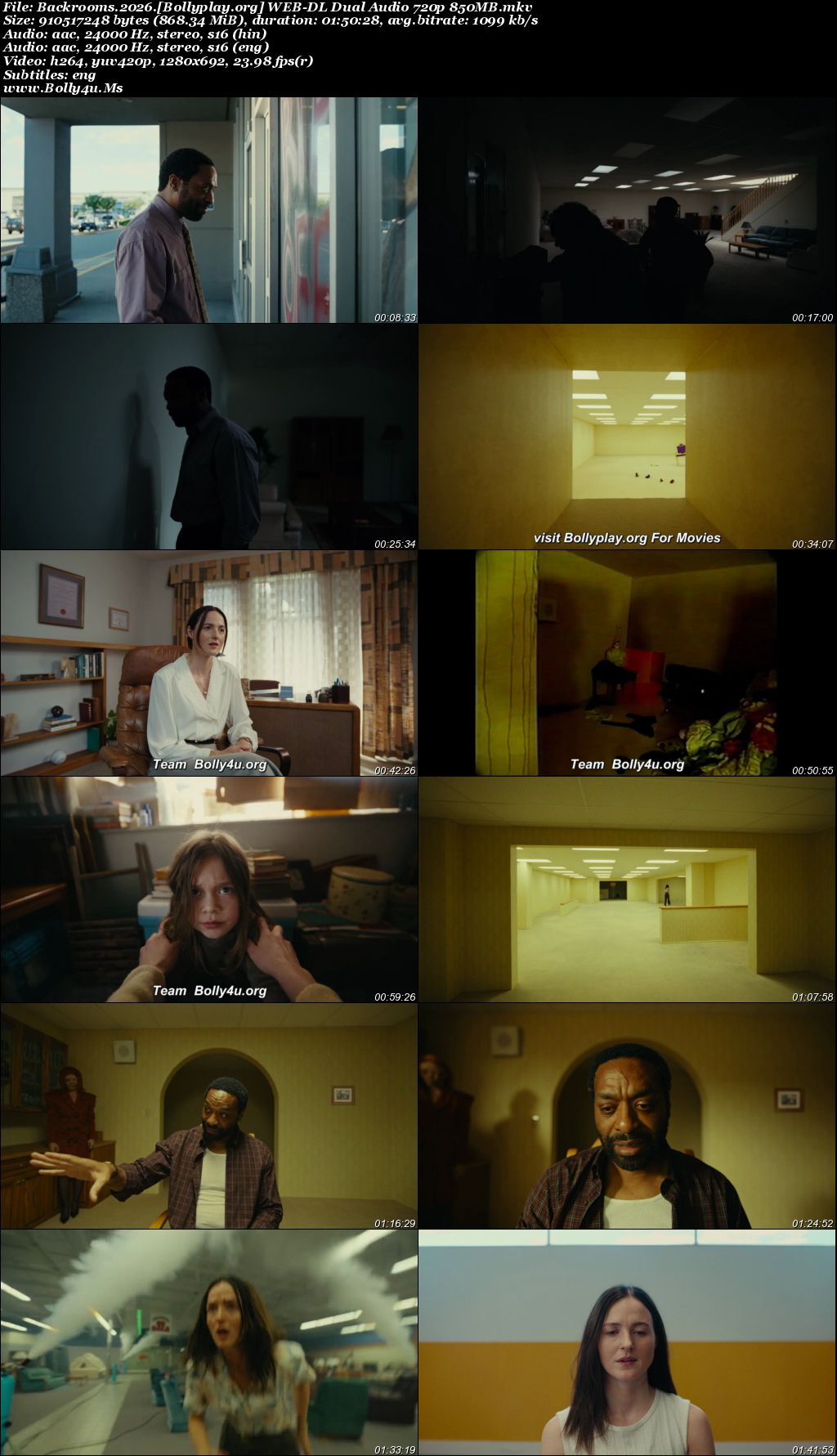 Backrooms 2026 WEB-DL Hindi Dual Audio ORG Full Movie Download 1080p  720p  480p