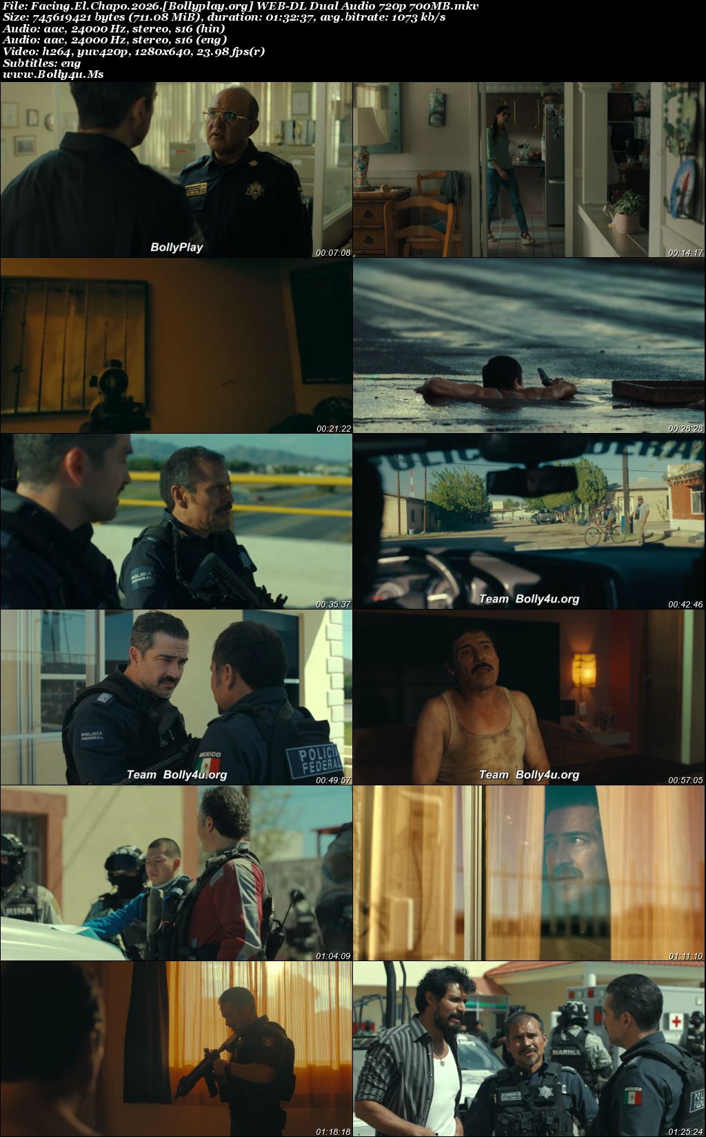 Facing El Chapo 2026 WEB-DL Hindi Dual Audio ORG Full Movie Download 1080p  720p  480p