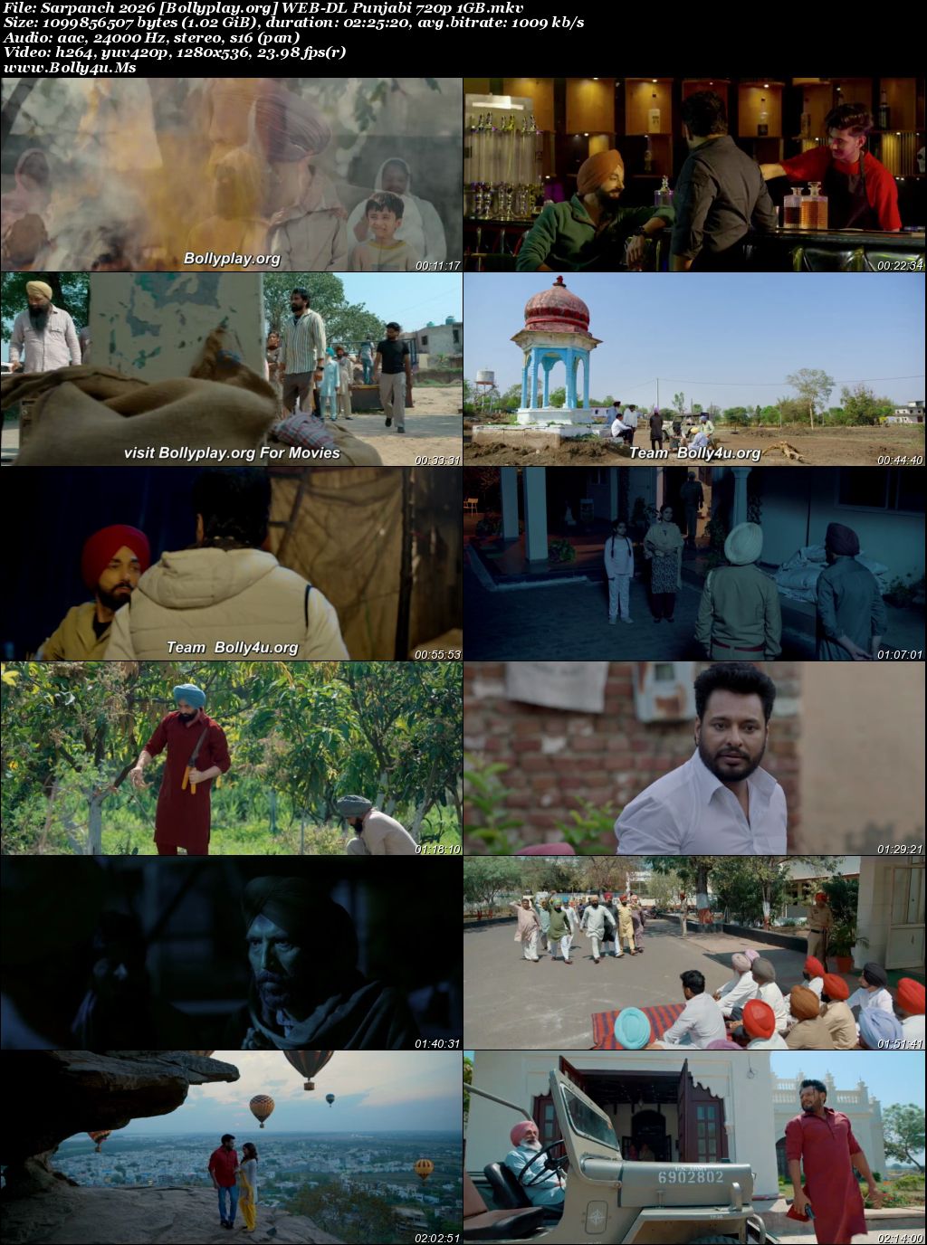 Sarpanch 2026 WEB-DL Punjabi Full Movie Download 1080p  720p  480p