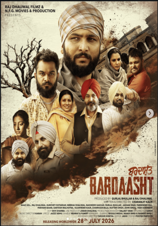 Bardashat 2026 WEB-DL Punjabi Full Movie Download 1080p | 720p | 480p