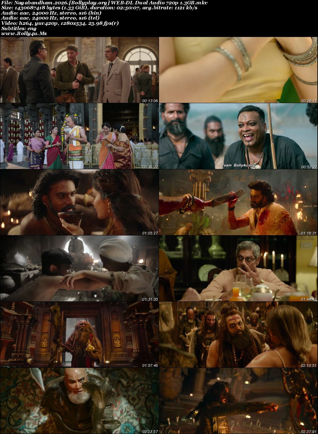 Nagabandham 2026 WEB-DL UNCUT Hindi Dual Audio ORG Full Movie Download 1080p  720p  480p