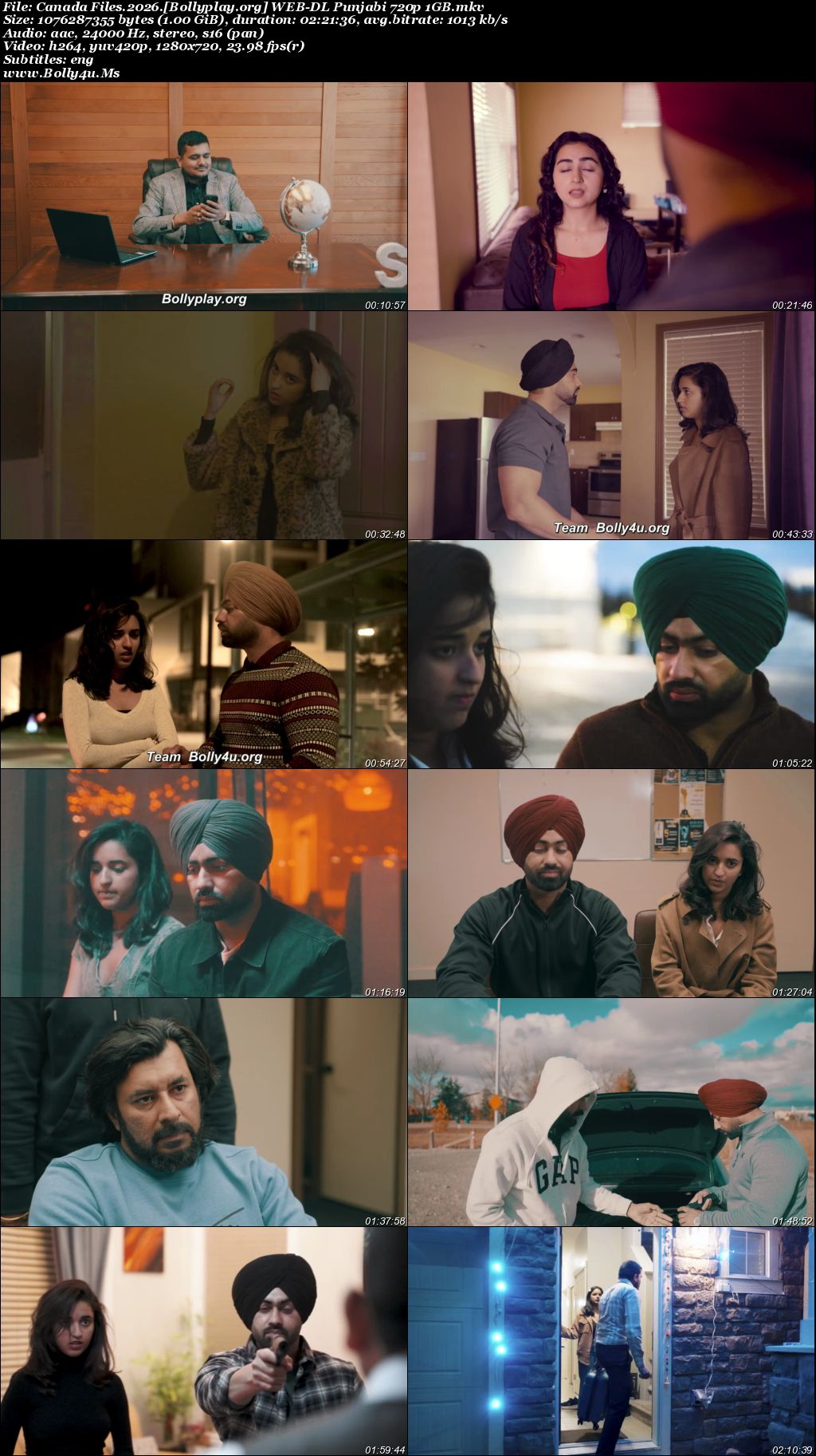 Canada Files 2026 WEB-DL Punjabi Full Movie Download 1080p  720p  480p