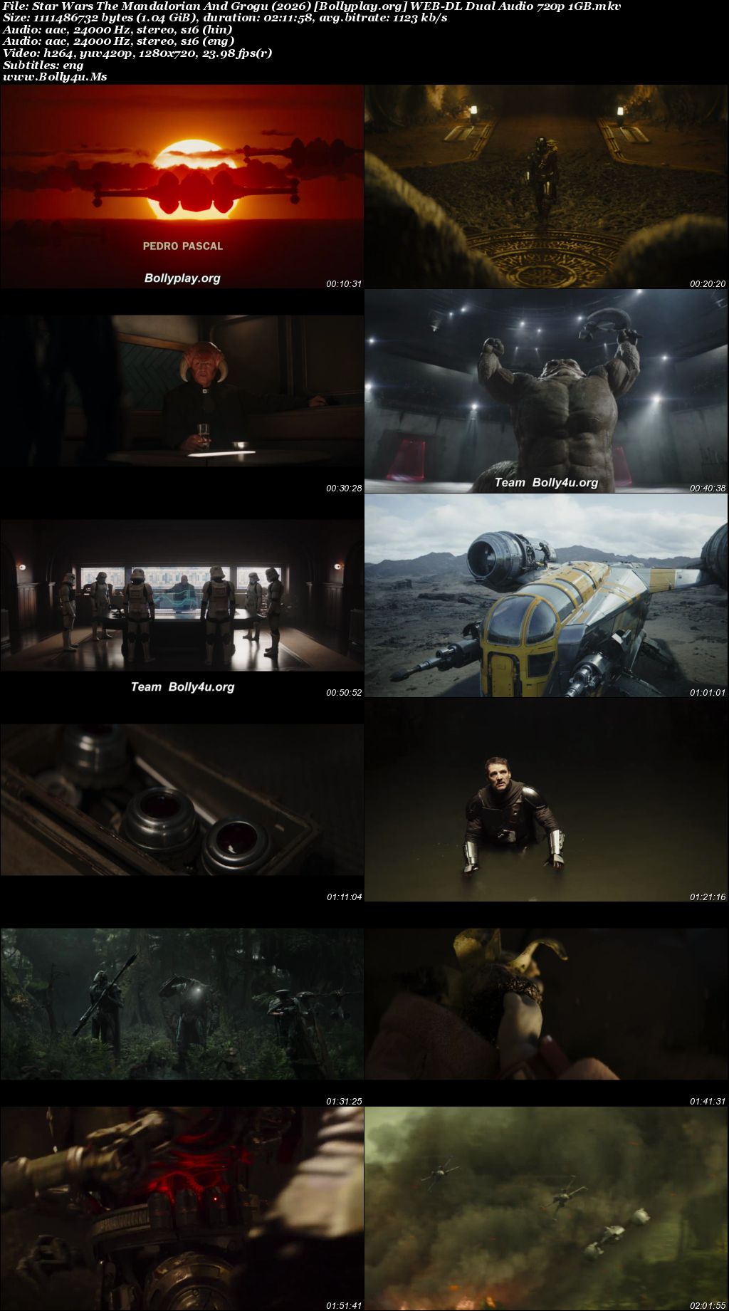 Star Wars The Mandalorian And Grogu 2026 WEB-DL Hindi Dual Audio ORG Full Movie Download 1080p  720p  480p