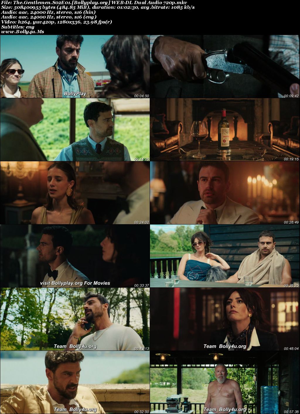 The Gentlemen 2026 WEB-DL Hindi Dual Audio ORG S02 Complete Download 720p  480p