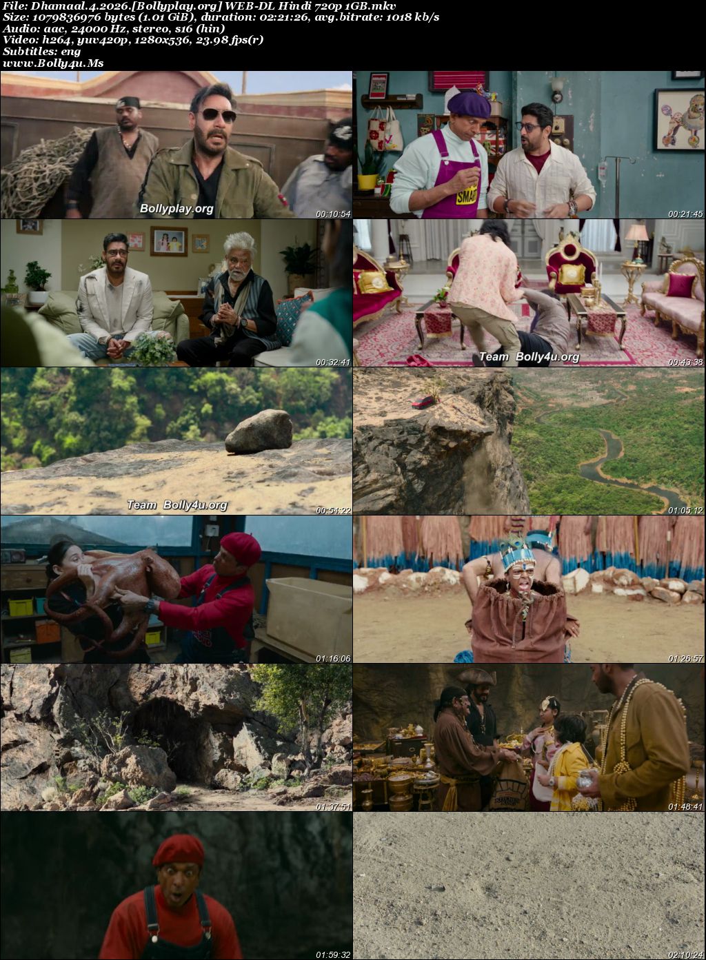 Dhamaal 4 2026 WEB-DL Hindi Full Movie Download 1080p  720p  480p
