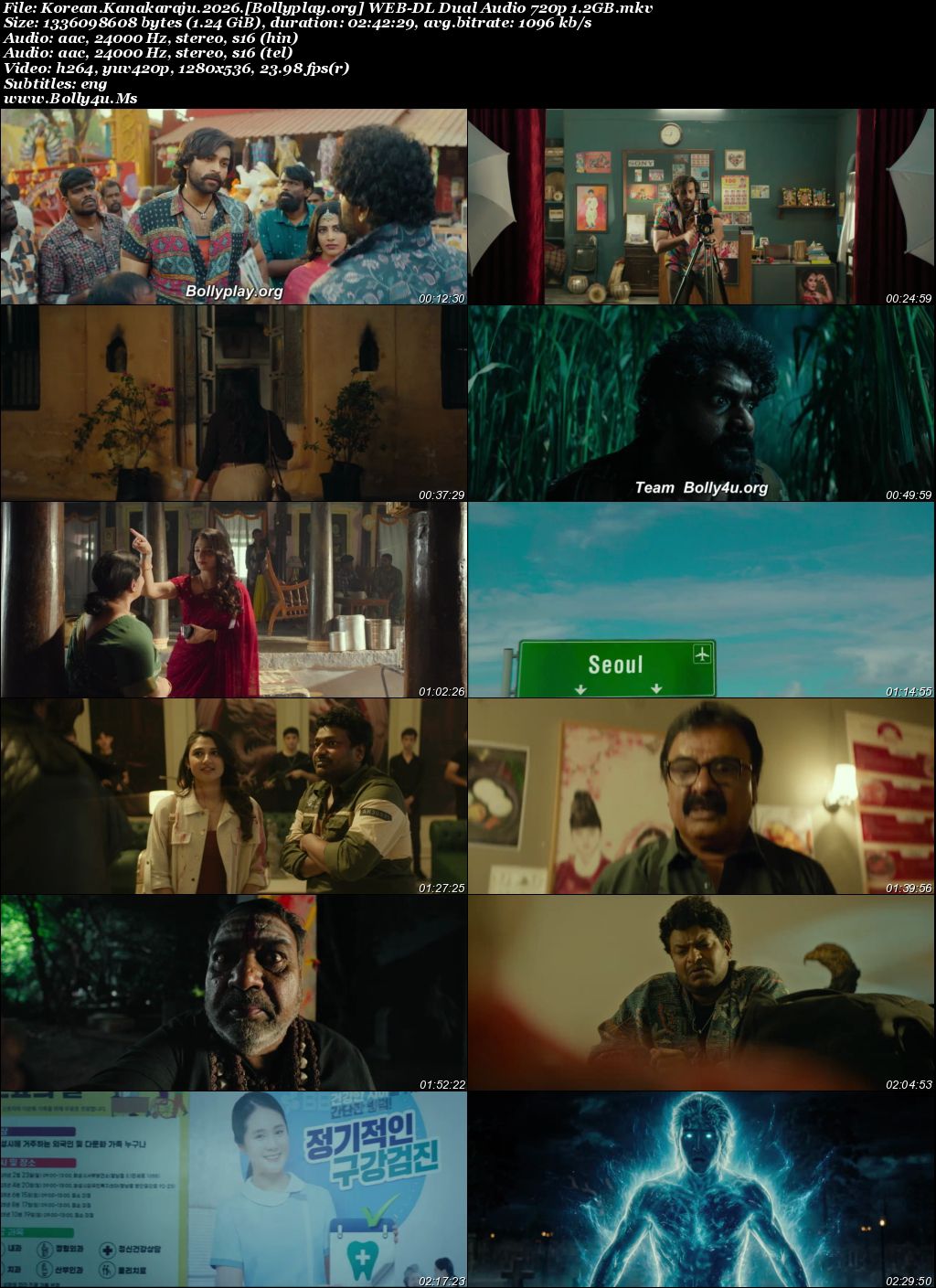 Korean Kanakaraju 2026 WEB-DL UNCUT Hindi Dual Audio ORG Full Movie Download 1080p  720p  480p
