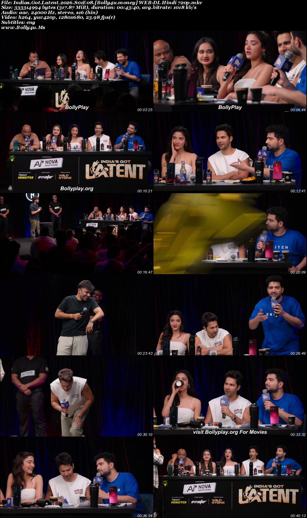 India’s Got Latent 2026 WEB-DL Hindi S01 Complete Download 720p