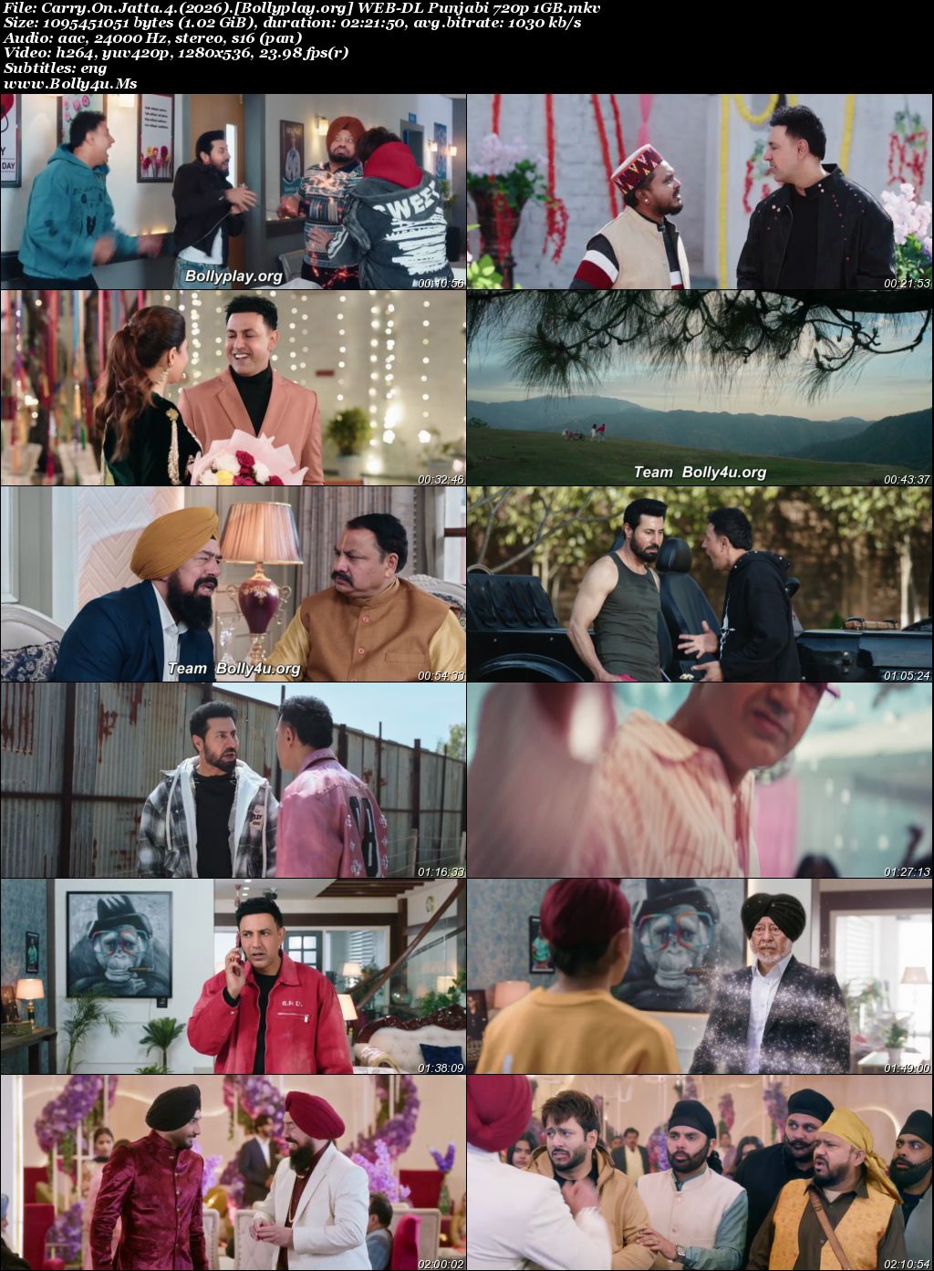 Carry on Jatta 4 2026 WEB-DL Punjabi Full Movie Download 1080p  720p  480p