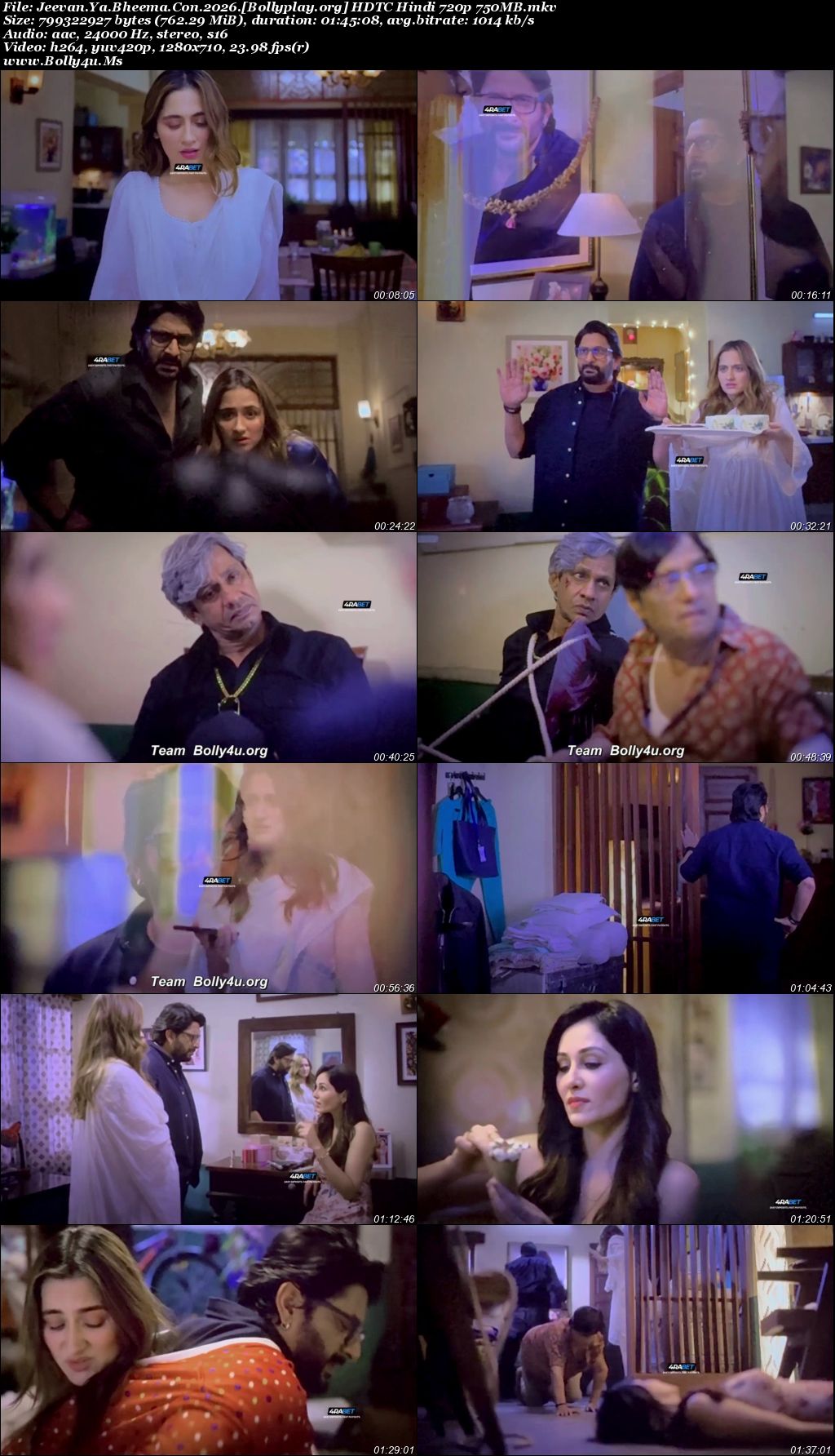 Jeevan Ya Bheema Con 2026 HDTC Hindi Full Movie Download 1080p  720p  480p