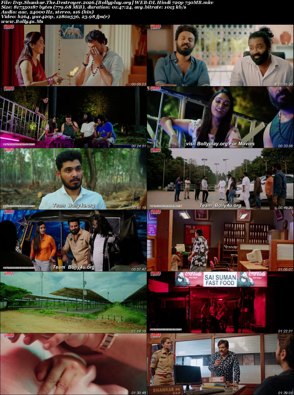 DCP Shankar The Destroyer 2026 WEB-DL Hindi Dubbed ORG Full Movie Download 1080p  720p  480p