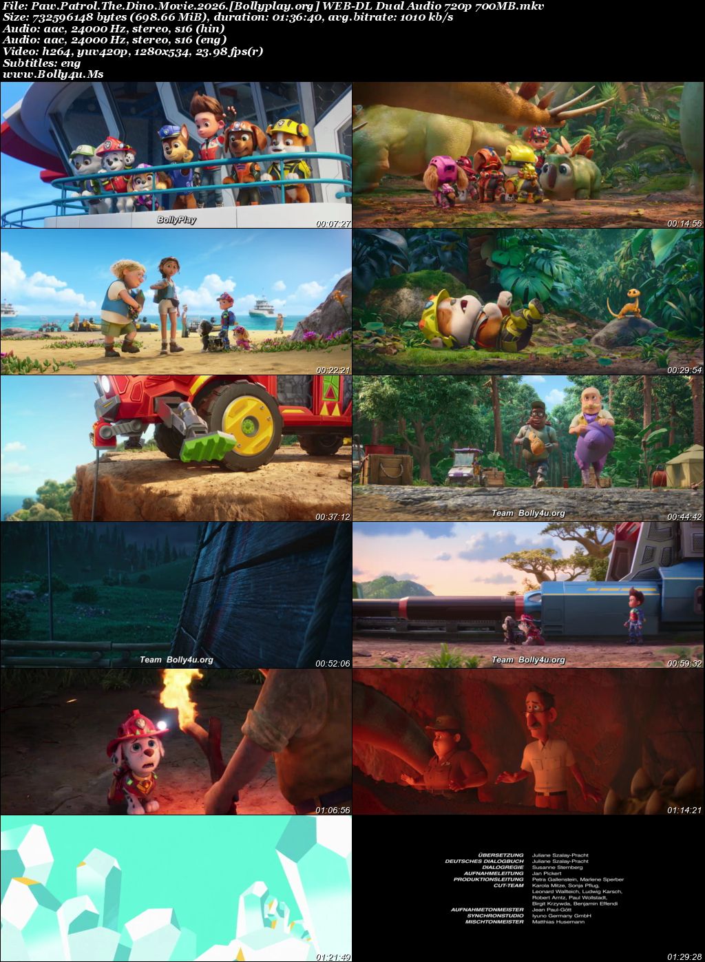Paw Patrol The Dino Movie 2026 WEB-DL Hindi Dual Audio ORG Full Movie Download 1080p  720p  480p