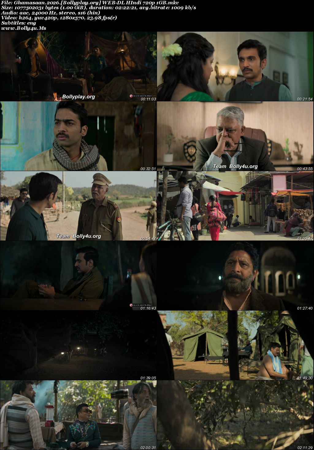 Ghamasaan 2026 WEB-DL Hindi Full Movie Download 1080p  720p  480p