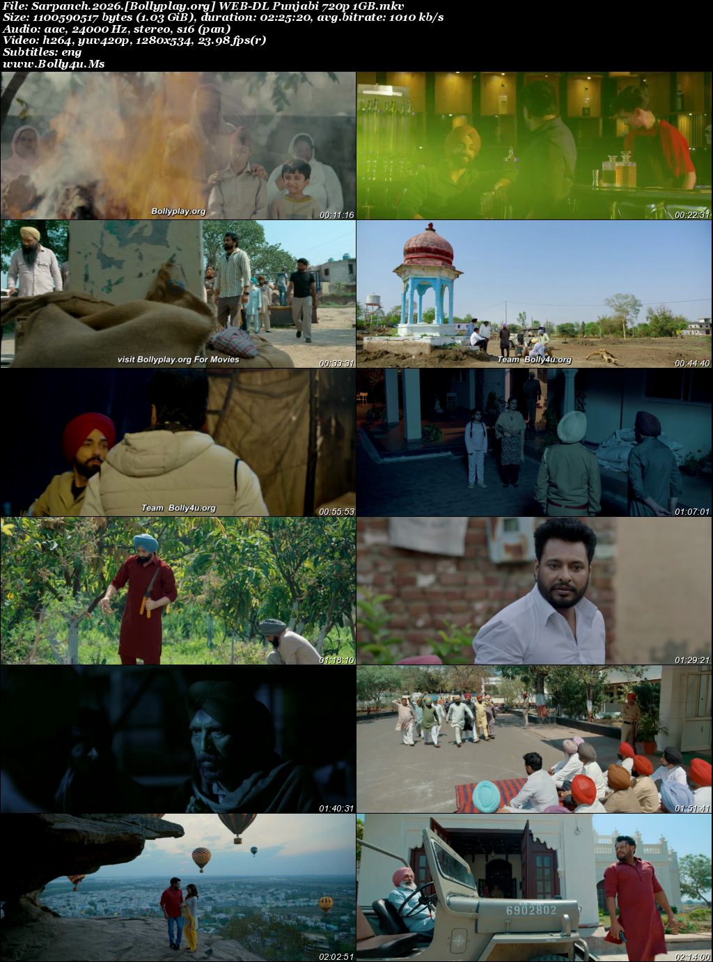 Sarpanch 2026 WEB-DL Punjabi Full Movie Download 1080p  720p  480p