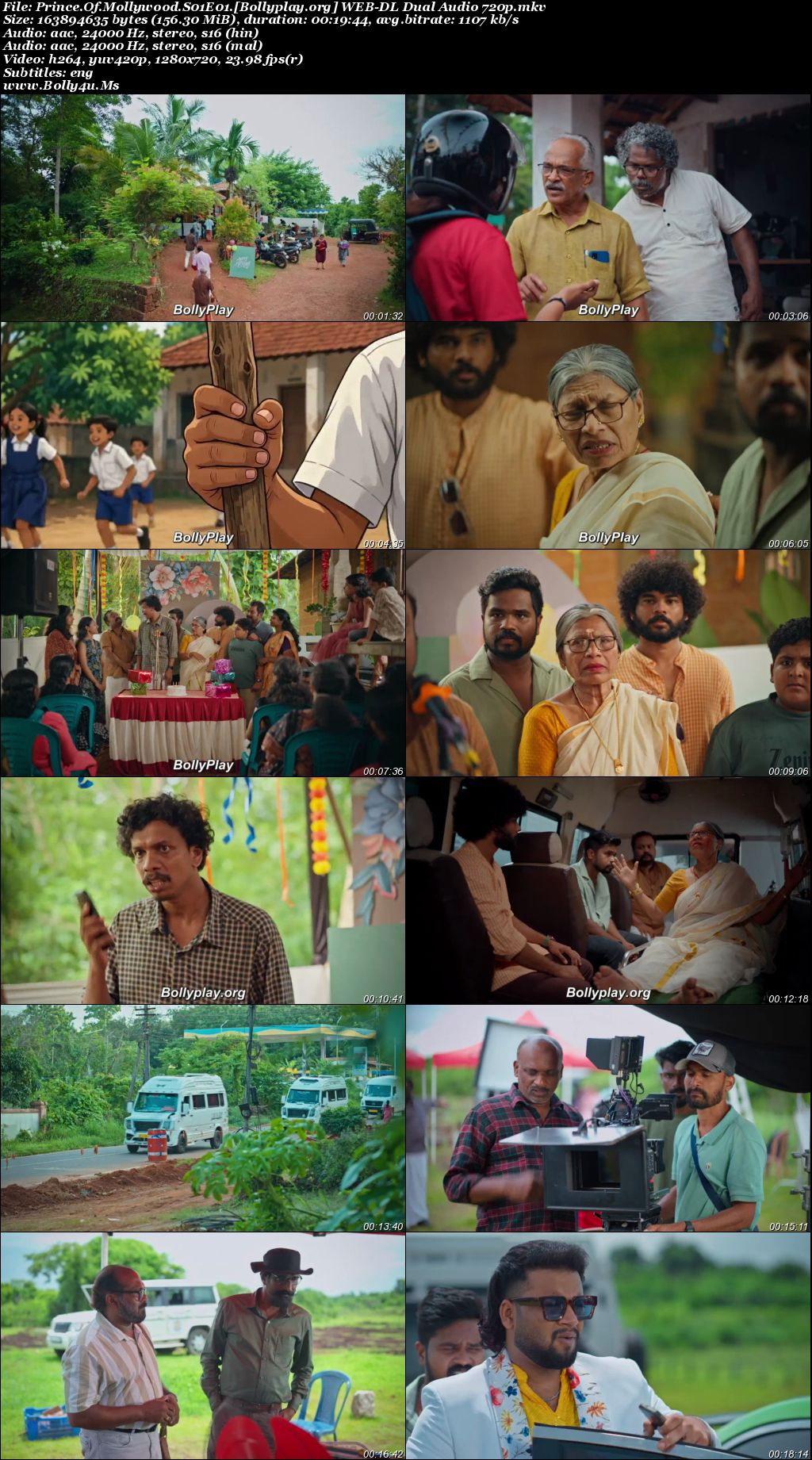 Prince Of Mollywood 2026 WEB-DL Hindi Dual Audio ORG S01 Complete Download 720p