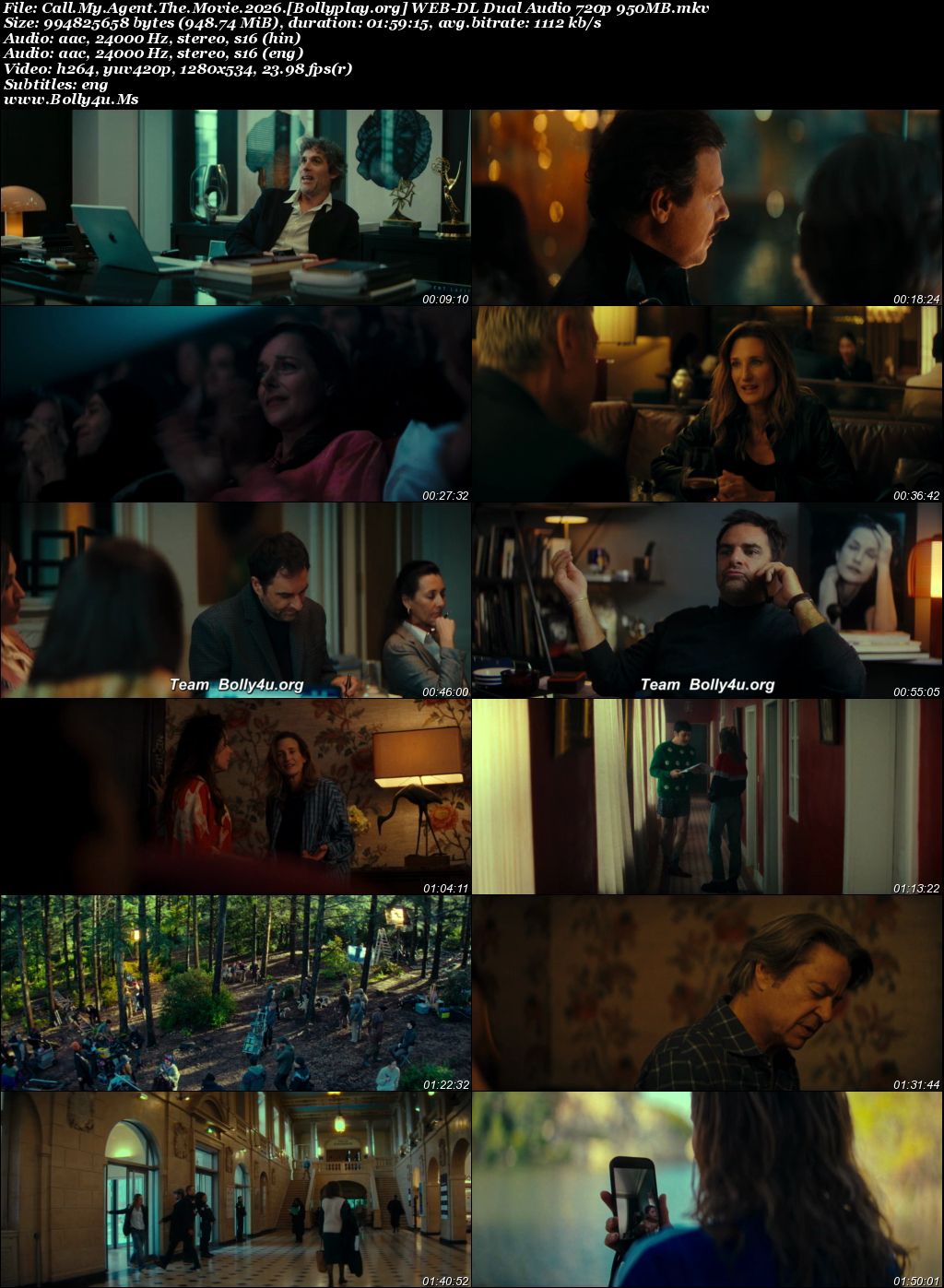 Call My Agent The Movie 2026 WEB-DL Hindi Dual Audio ORG Full Movie Download 1080p  720p  480p