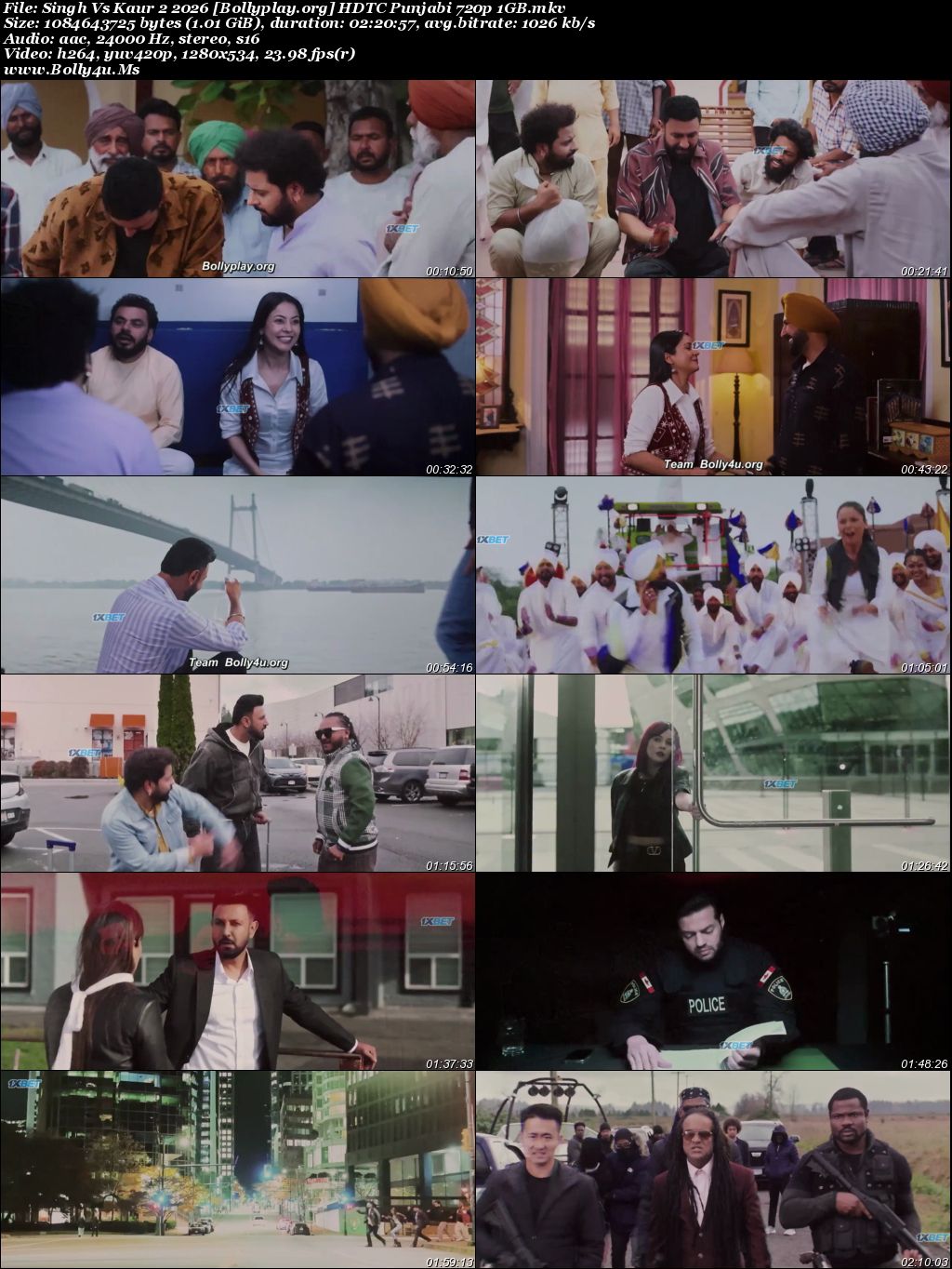 Singh Vs Kaur 2 2026 HDTC Punjabi Full Movie Download 1080p  720p  480p