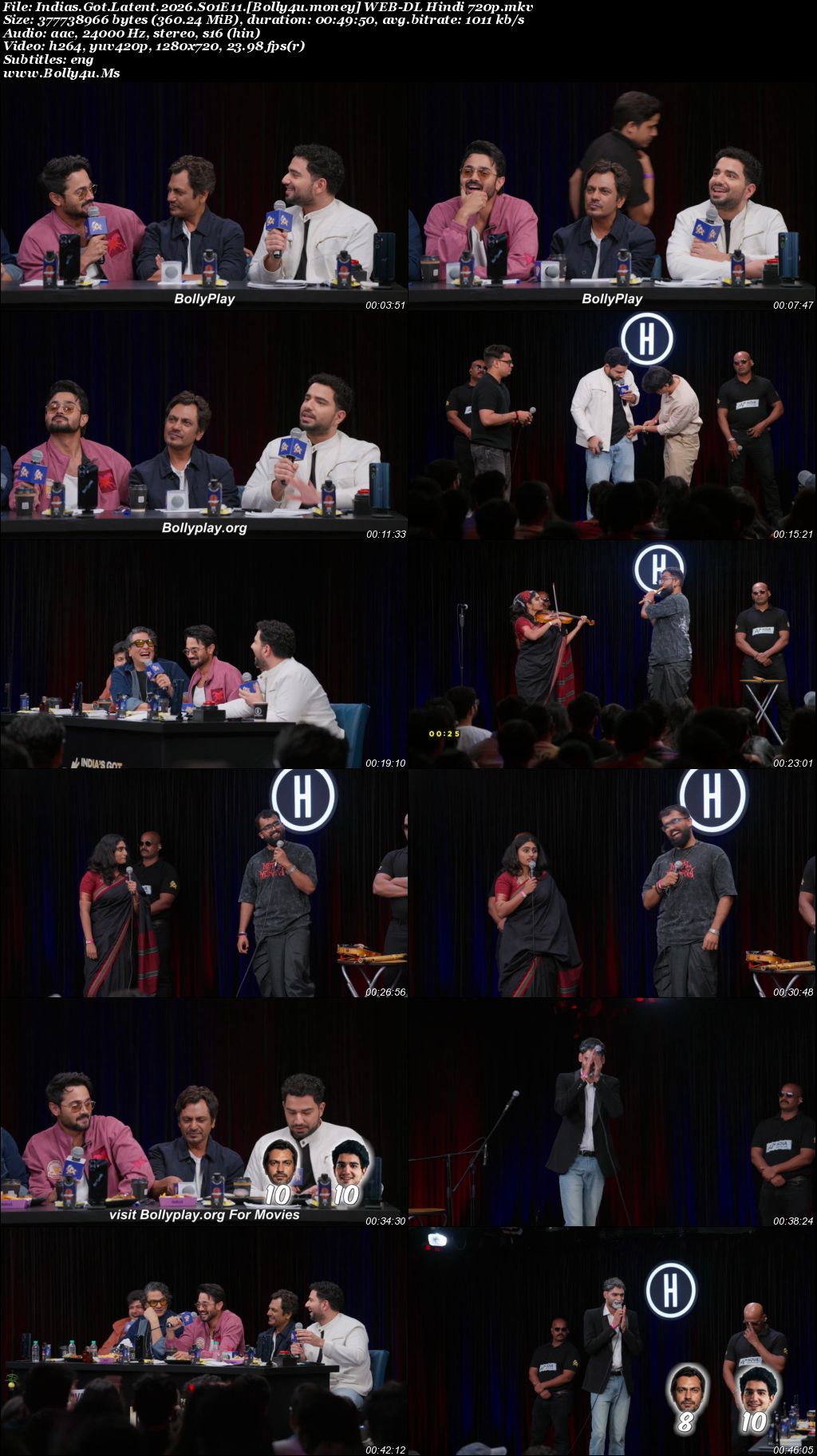 India’s Got Latent 2026 WEB-DL Hindi S01 Complete Download 720p