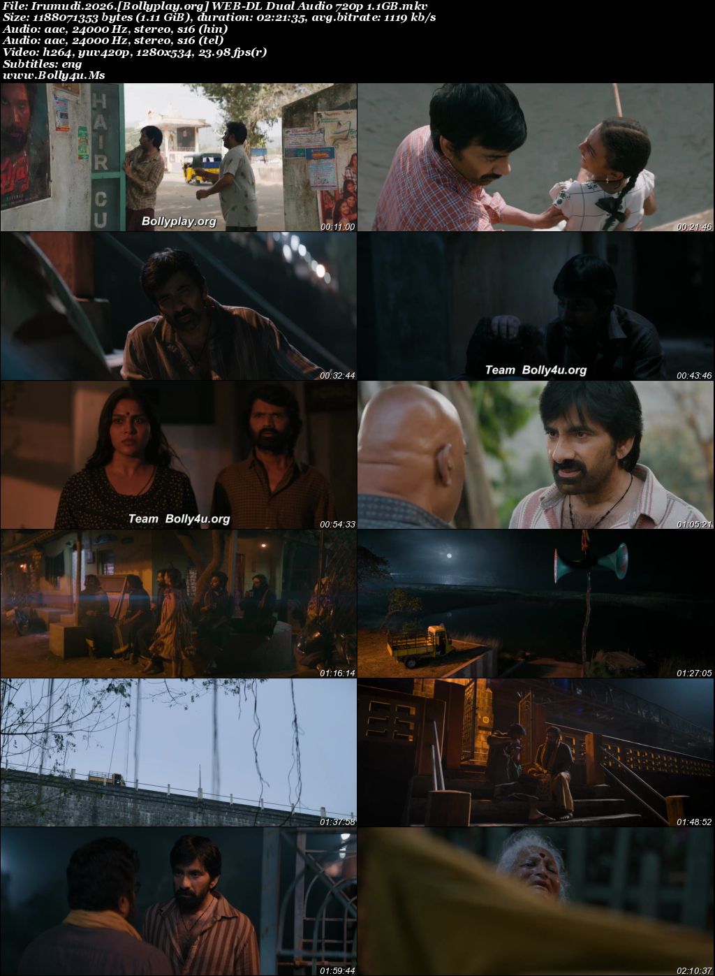 Irumudi 2026 WEB-DL UNCUT Hindi Dual Audio ORG Full Movie Download 1080p  720p  480p