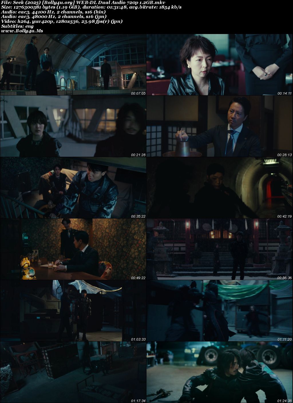 Seek 2025 WEB-DL Hindi Dual Audio Full Movie Download 720p  480p