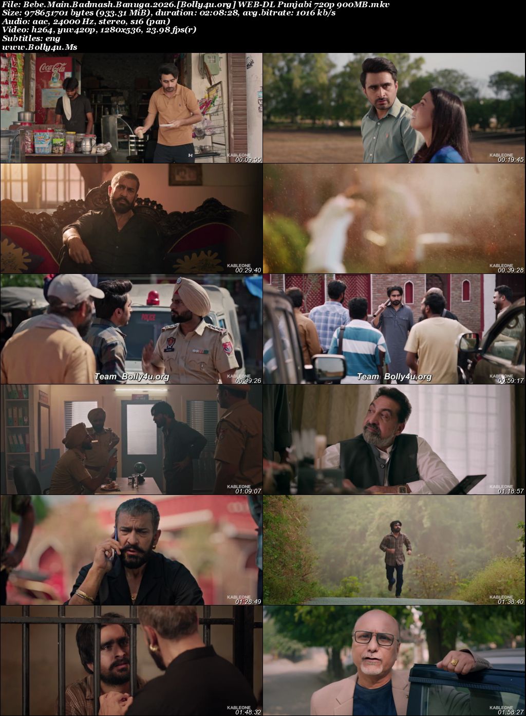 Bebe Main Badmash Banuga 2026 WEB-DL Punjabi Full Movie Download 1080p  720p  480p