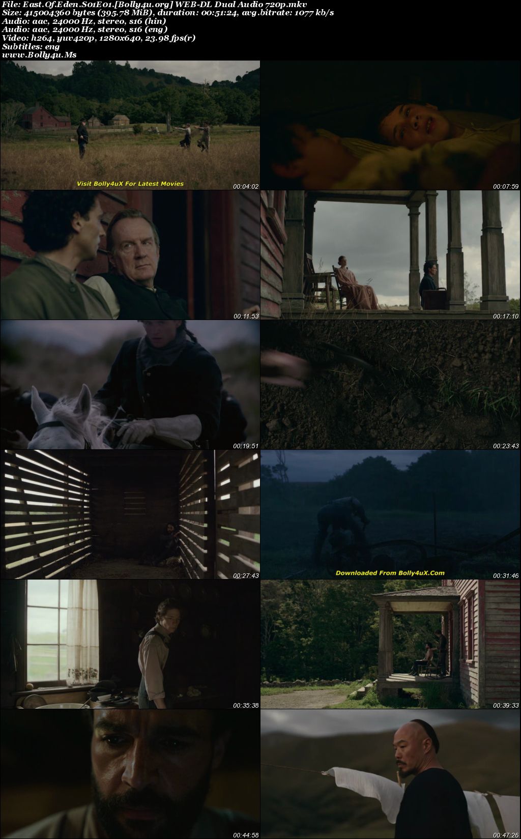 East Of Eden 2026 WEB-DL Hindi Dual Audio ORG S01 Complete Download 720p  480p
