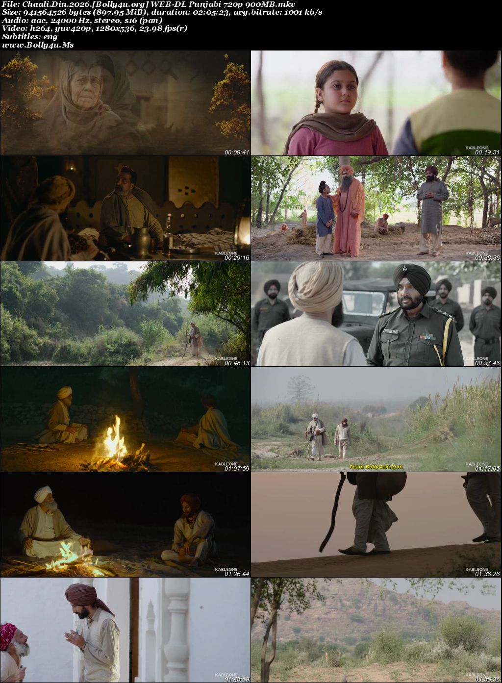 Chaali Din 2026 WEB-DL Punjabi Full Movie Download 1080p  720p  480p
