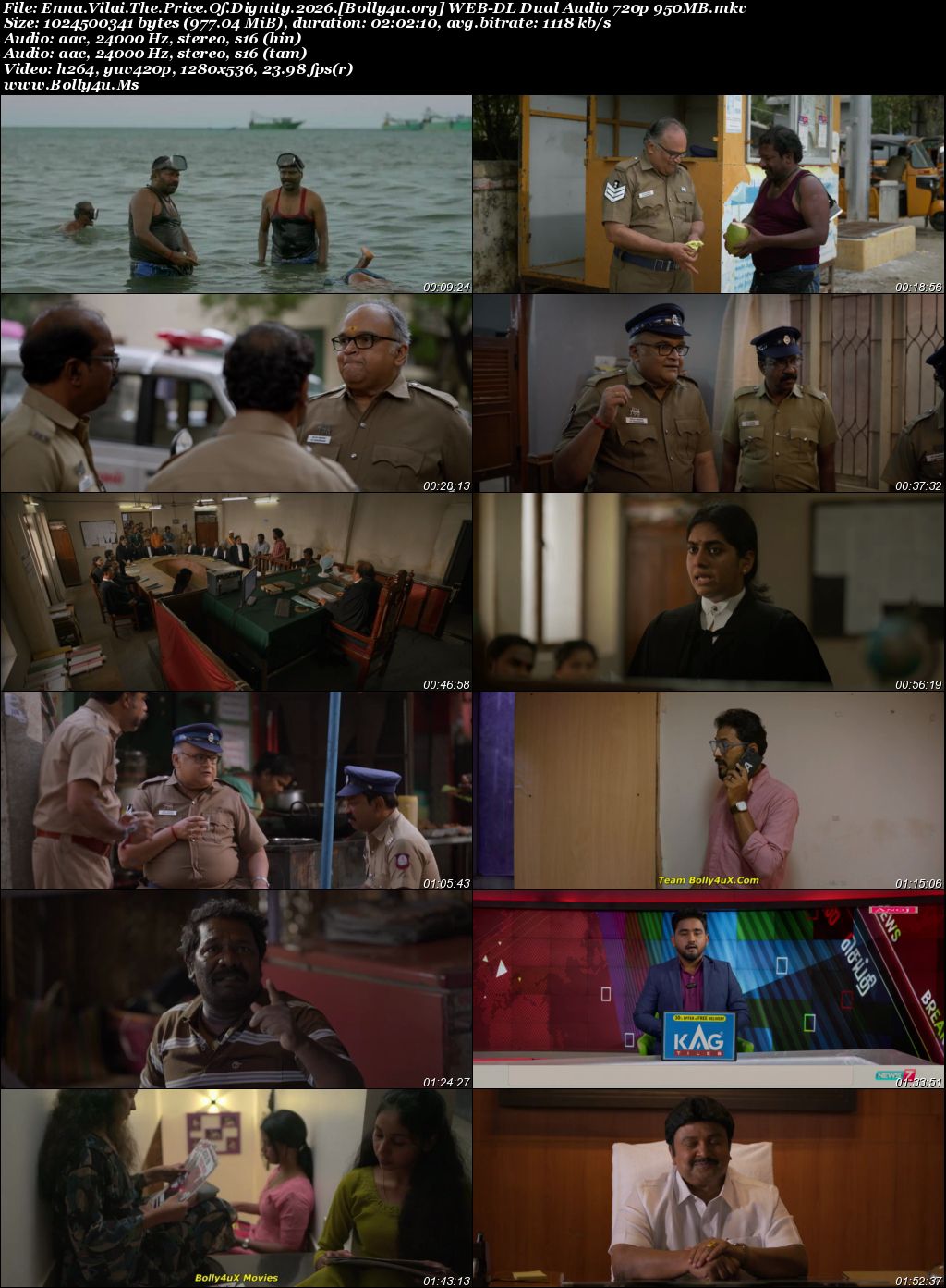 Enna Vilai The Price Of Dignity 2026 WEB-DL UNCUT Hindi Dual Audio ORG Full Movie Download 1080p  720p  480p