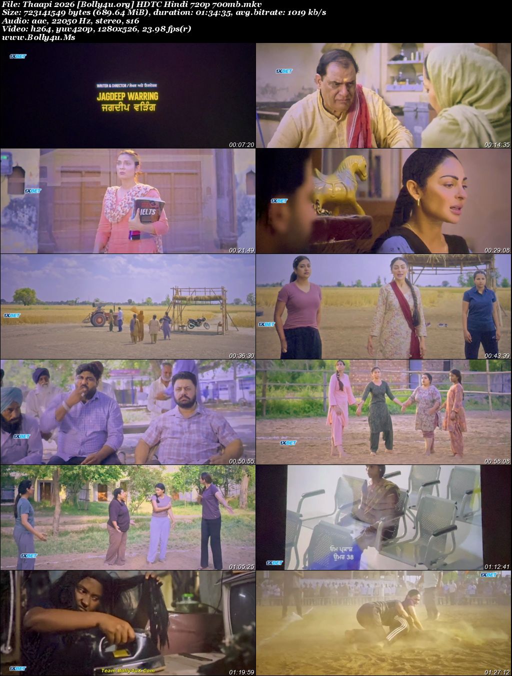 Thaapi 2026 HDTC Punjabi Full Movie Download 1080p  720p  480p