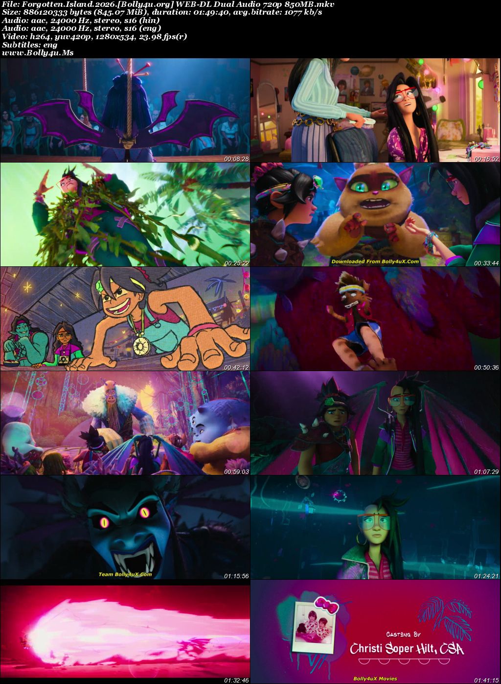 Forgotten Island 2026 WEB-DL Hindi Dual Audio ORG Full Movie Download 1080p  720p  480p