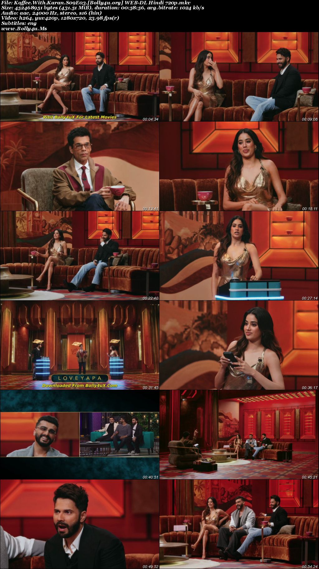 Koffee With Karan 2026 WEB-DL Hindi S09 Complete Download 720p